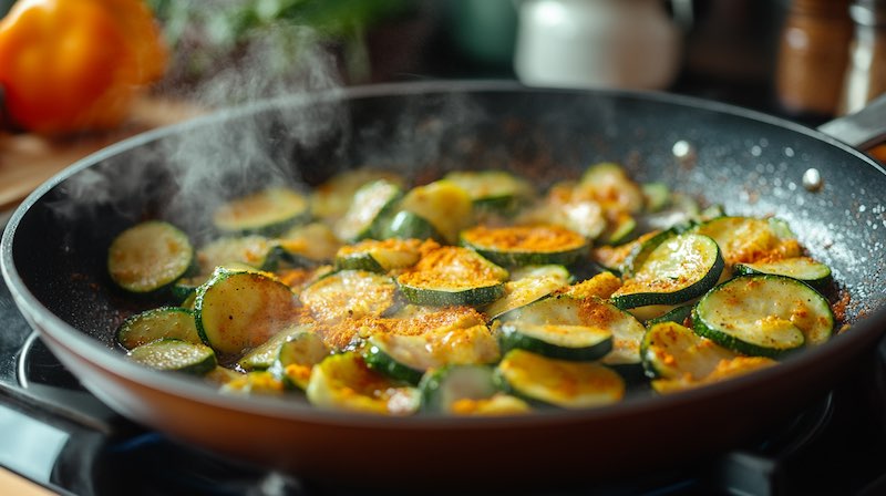 quelles épices avec les courgettes ?
