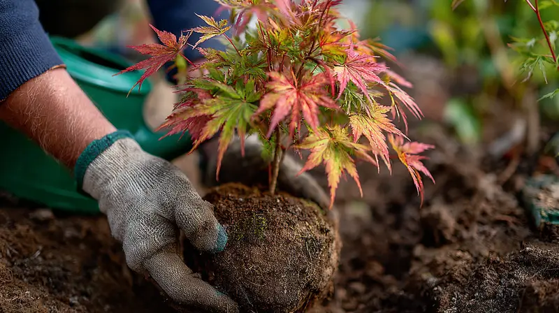 Comment planter un érable du japon en pleine terre
