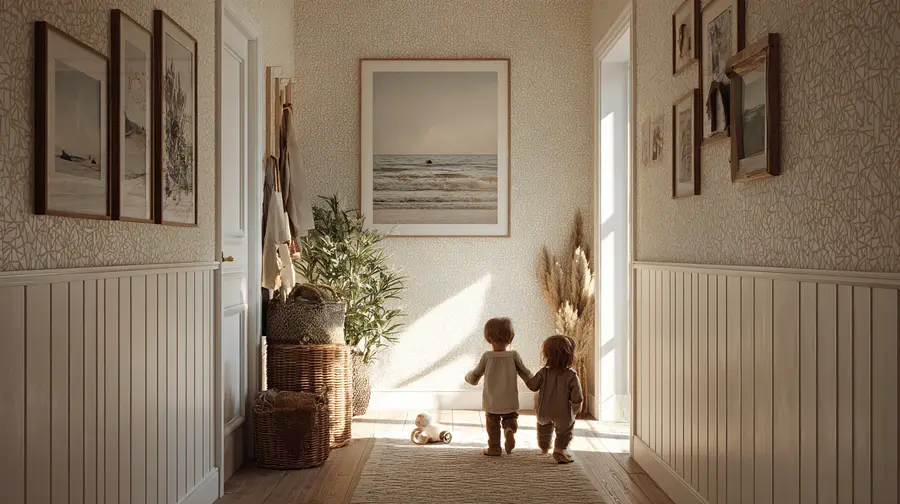 Idée de papier peint pour couloir : transformez l'accès