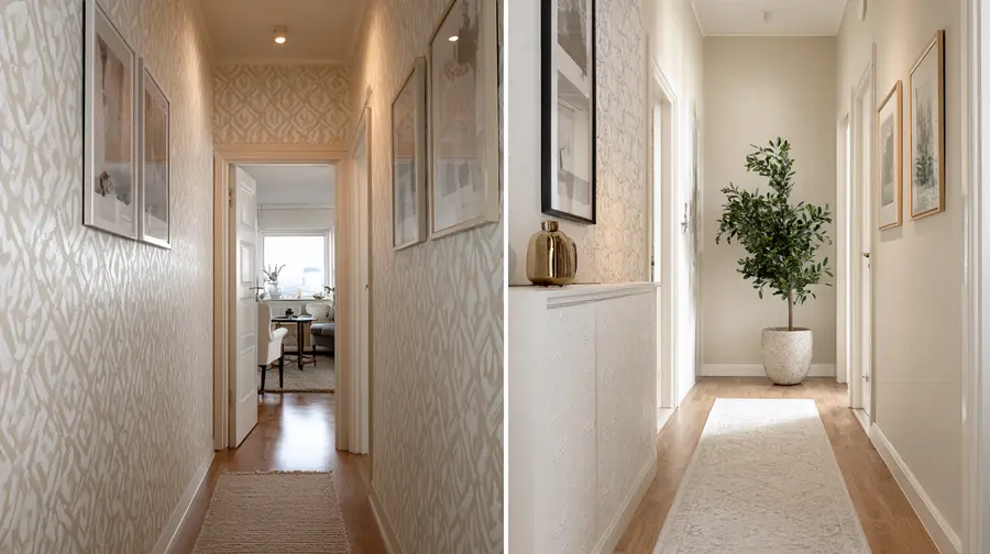 papier peint couloir transformation 4