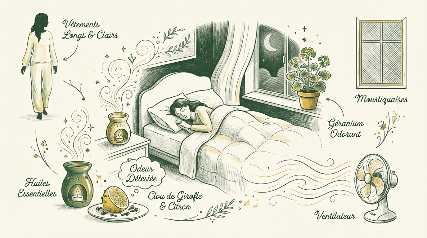 Plantes et solutions naturelles pour éloigner les moustiques